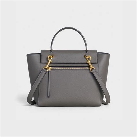 micro belt bag in grained calfskin celine|CELINE Grained Calfskin Micro Belt Bag Light Taupe.